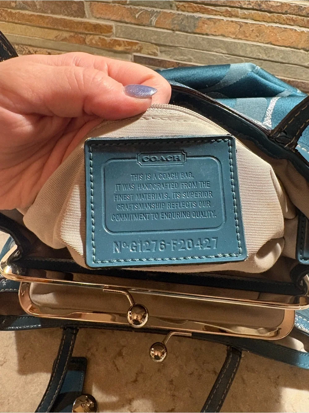 Coach stylish satchel